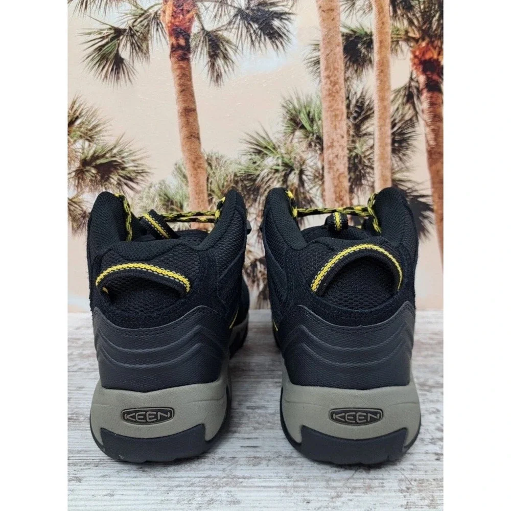 Keen Headout Waterproof Hiking Boot Mens 13 Black Lemon Curry